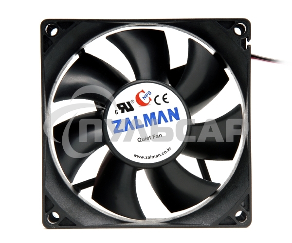 Вентилятор для корпуса Zalman ZM-F1 PLUS (SF) черный, 80 мм, 2000 об/мин, 23 дБ, 3 pin