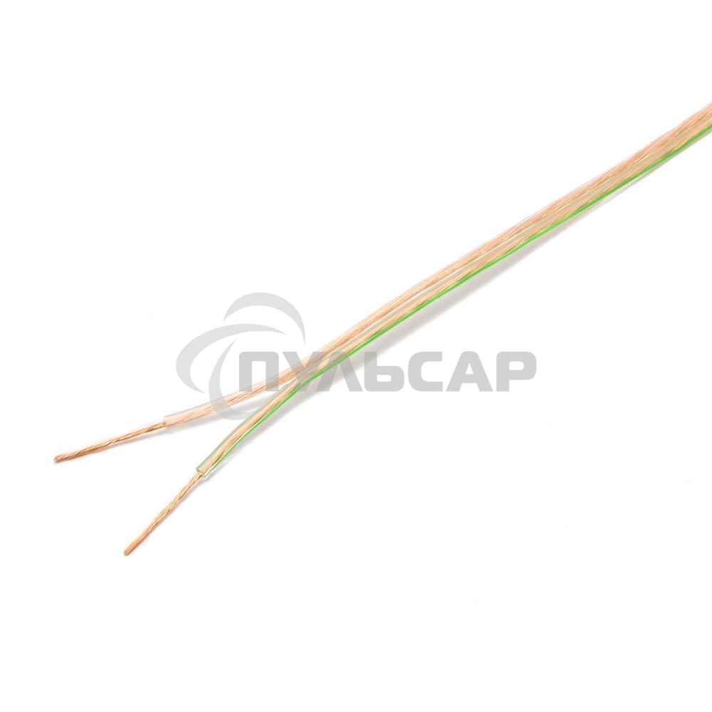 Акустический кабель Cablexpert CC-TC2x0,5-15M, прозрачный,  15 м, бухта