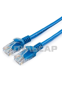 Патч-корд UTP Cablexpert кат.5e, 1м, литой, многожильный (синий)