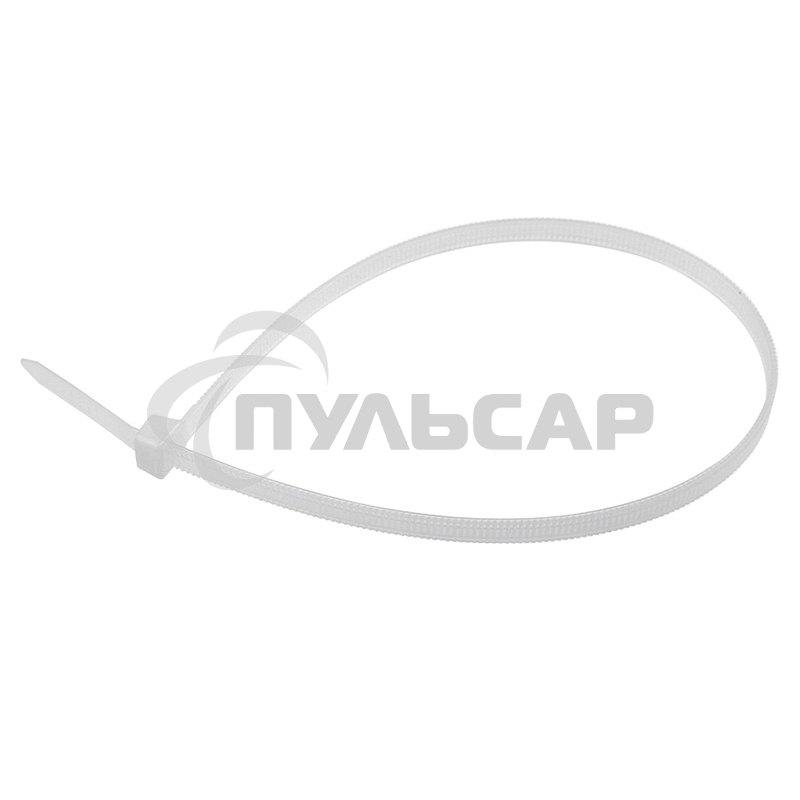 Хомут-стяжкa нейлоновая с тройным замком Rexant 300x3,6 мм, белая, упаковка 100 шт.