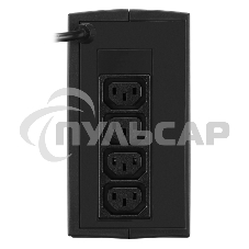 Источник бесперебойного питания UPS CyberPower UTC850EI 850VA/425W (IEC C13 x 4)