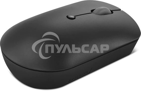 Мышь беспроводная Lenovo 400 черный, 2400 dpi, радиоканал, USB-C, кнопки - 4