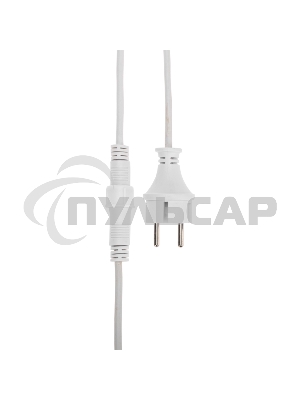 Гирлянда Neon-night Белт-Лайт 20м, белый каучук, шаг 50см, 40 подвесных патронов, IP44