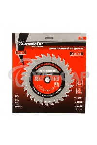 Пильный диск Matrix по дереву, 250x32мм, 80 зубьев Professional