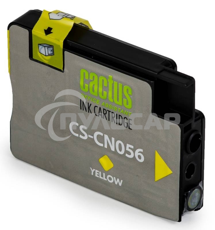 Картридж струйный Cactus CS-CN056 №933 желтый (14 мл) для HP OfficeJet 6600
