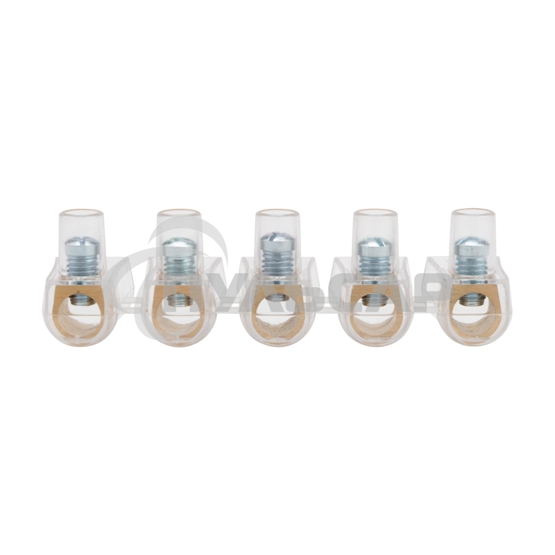 Концевой зажим винтовой изолированный КЗВИ 16 мм (5х1) (10 шт./уп.) Rexant