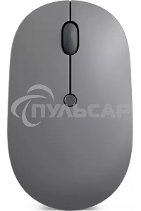Мышь беспроводная Lenovo Go серый, 2400 dpi, радиоканал, USB-C, кнопки - 3