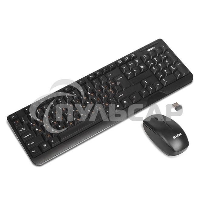 Комплект клавиатура + мышь Sven Comfort 3300 Wireless Беспроводной SV-03103300WB