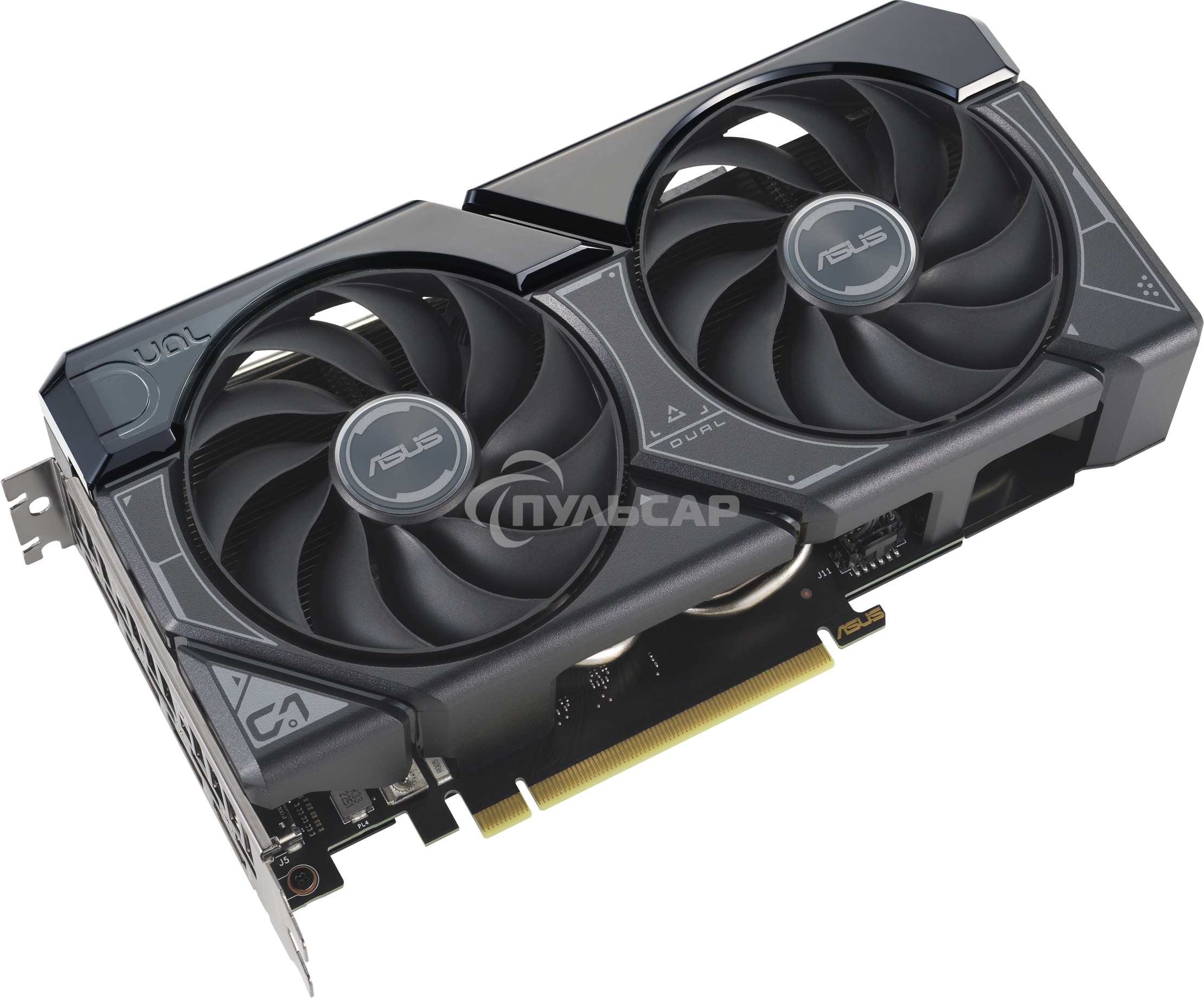 Видеокарта Asus DUAL-RTX 4060TI-O8G-EVO NVIDIA GeForce RTX 4060TI 8Gb PCI-E 4.0 128bit GDDR6 2565/18000 HDMIx1 DPx3 HDCP Ret