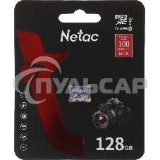 Флеш карта microSDHC 128Gb Netac P500 ULTRA NT02P500ULT-128G-S (без SD адаптера) 100Mb/s Флеш карта microSDHC 128Gb Netac P500 ULTRA NT02P500ULT-128G-S (без SD адаптера) 100Mb/s