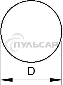 Пруток стальной оцинк. d8 RD8-FT (уп.125м) OBO 5021081