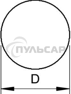 Пруток стальной оцинк. d8 RD8-FT (уп.125м) OBO 5021081