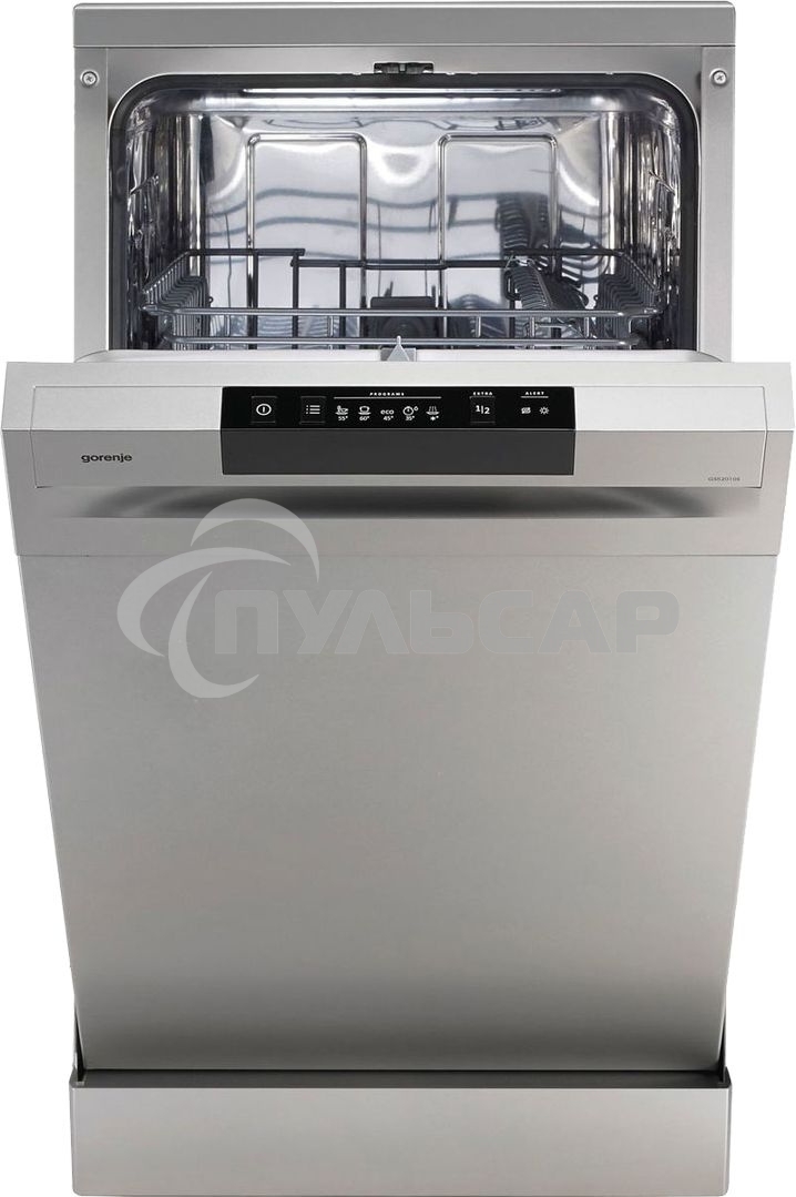 Посудомоечная машина Gorenje GS520E15S, серый, 44.8 см, 9 компл., 47 дБ, класс A++