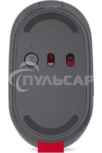 Мышь беспроводная Lenovo Go серый, 2400 dpi, радиоканал, USB-C, кнопки - 3