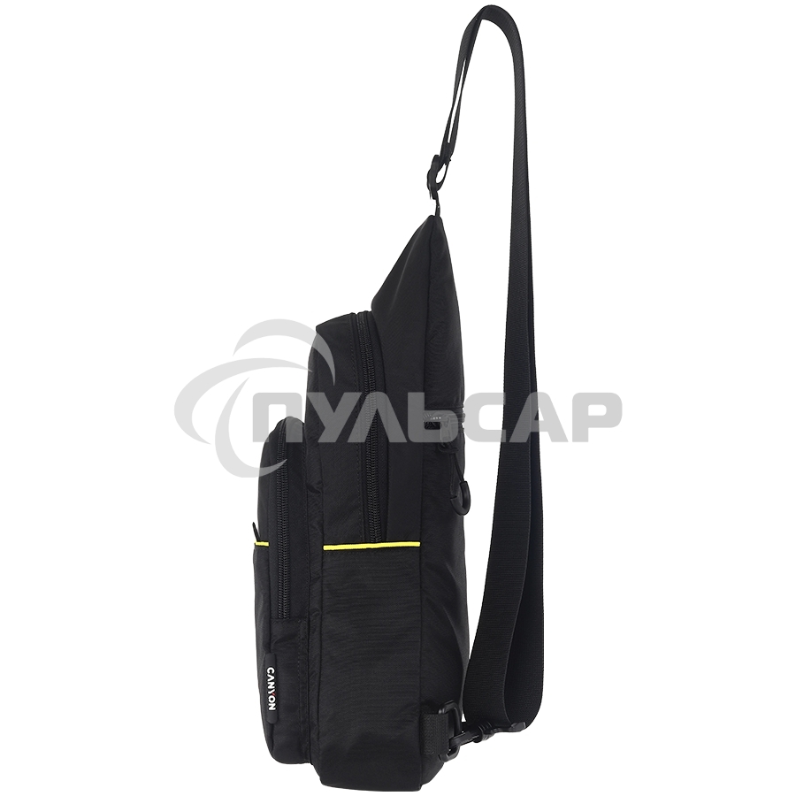 Сумка через плечо CANYON CB-2 /3.5 л/ 3 внешних и 2 внутренних кармана/водооталкивающий материал/черный (GSCNSCBD2B1)