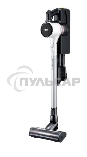 Пылесос вертикальный LG A9N-PRIME белый, питание от аккумулятора, 160 Вт, уборка сухая, пылесборник 0.44 л, работа от АКБ max 50 мин