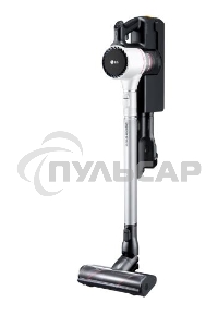 Пылесос вертикальный LG A9N-PRIME белый, питание от аккумулятора, 160 Вт, уборка сухая, пылесборник 0.44 л, работа от АКБ max 50 мин
