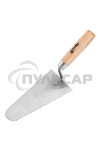 Кельма бетонщика стальная, 160 мм, деревянная ручка Sparta