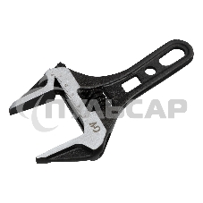 Ключ разводной 155 мм, CrV, кованый, укороченная рукоятка Denzel