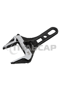 Ключ разводной 155 мм, CrV, кованый, укороченная рукоятка Denzel