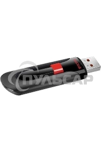 Флешка USB 256 Gb SanDisk CZ60 Cruzer Glide, USB 2.0, черный