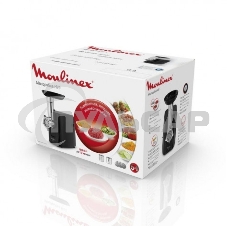 Мясорубка электрическая Moulinex ME112832 1600Вт черный/серебристый
