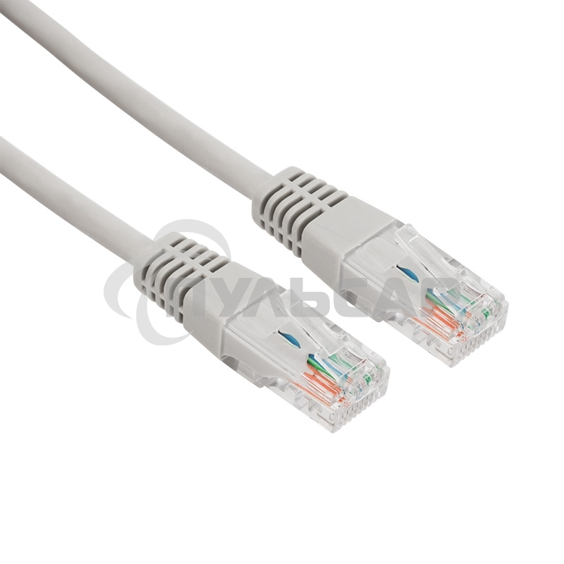 Пaтч-корд U/UTP Rexant, кат.5e, RJ45-RJ45, неэкранированный, LSZH серый, 5м