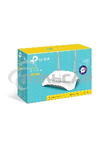 Роутер беспроводной TP-Link TL-WR840N N300 10/100BASE-TX белый