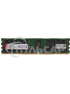 Оперативная память Kingston, DDR4, 32Gb (1x32Gb), 3200MHz, CL22, ECC, RDIMM