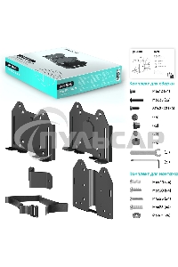 Кронштейн ONKRON A2N для mini PC, черный