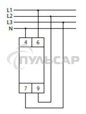 Указатель напряжения LK-713 3 зел. светодиода (сигнализация наличия 3ф 35мм 3х400/230+N IP20 монтаж на DIN-рейке) F&F EA04.007.002