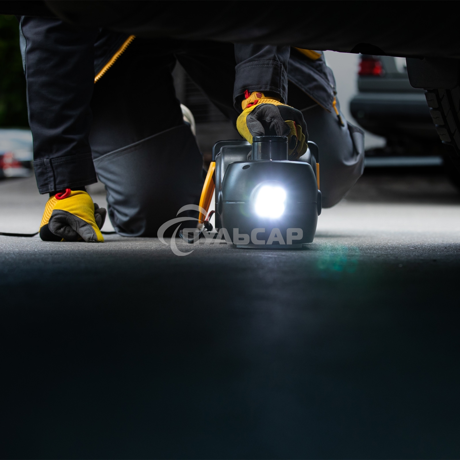 Домкрат электрогидравлический 