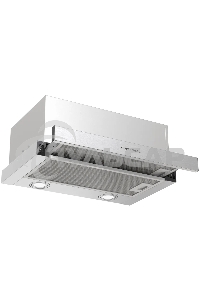 Встраиваемая вытяжка Kuppersberg SLIMHIT 50 X телескопическая, 50 см, High-Tech, макс. Производительность 750 м3/ч, 2 скорости, механическое управление, светодиодное освещение, уровень шума 51 дБ,  нержавеющая сталь