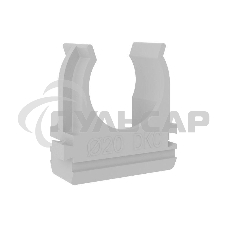 Держатель с защелкой. д.20мм DKC