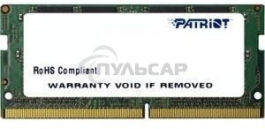 Оперативная память Patriot, DDR4, 16Gb (1x16 GB), 2400 MHz, CL17, SO-DIMM