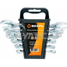 Набор рожковых ключей 6 шт. 6 - 17 73/6/5/3 ВИХРЬ