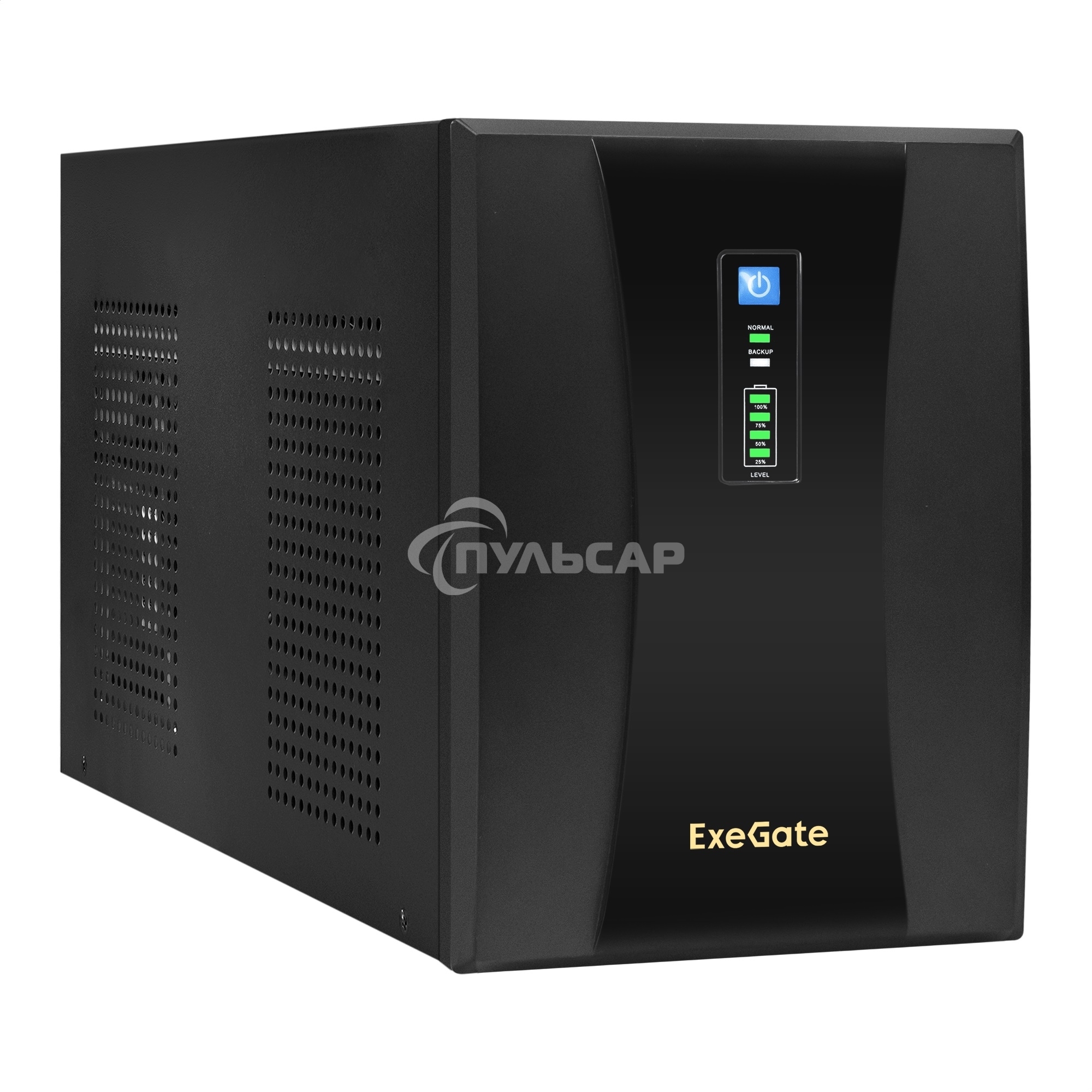 Источник бесперебойного питания ExeGate EX292614RUS SpecialPro UNB-3000.LED.AVR.3SH.2C13.RJ.USB 3000VA/1800W,LED, AVR,3*Schuko+2*C13,RJ45/11,USB, металлический корпус, черный