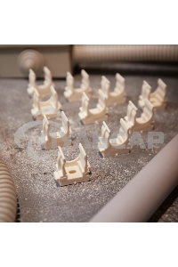 Крепеж-клипса для монтажного пистолета Ø 16 мм, белая (100 шт/уп) Rexant