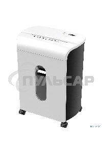 Шредер Cactus CS-SH-K4 белый (секр.P-4) фрагменты 12лист. 17лтр. скрепки скобы пл.карты