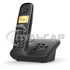 Радиотелефон Dect Gigaset A270A AM RUS черный автооветчик АОН