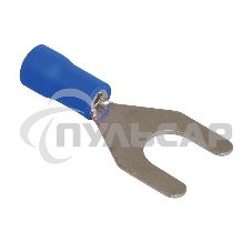 Наконечник НВИ 2-6 вилка 1.5-2.5мм (уп.100шт) ИЭК UNL10-D25-4-6