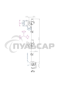 Кронштейн для мониторов Arm Media LCD-T43 черный 15