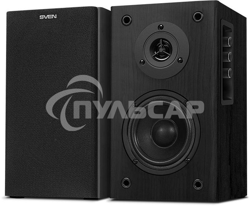 Колонки Sven SPS-614 2.0 (2x20W, Bluetooth, дерево, black)