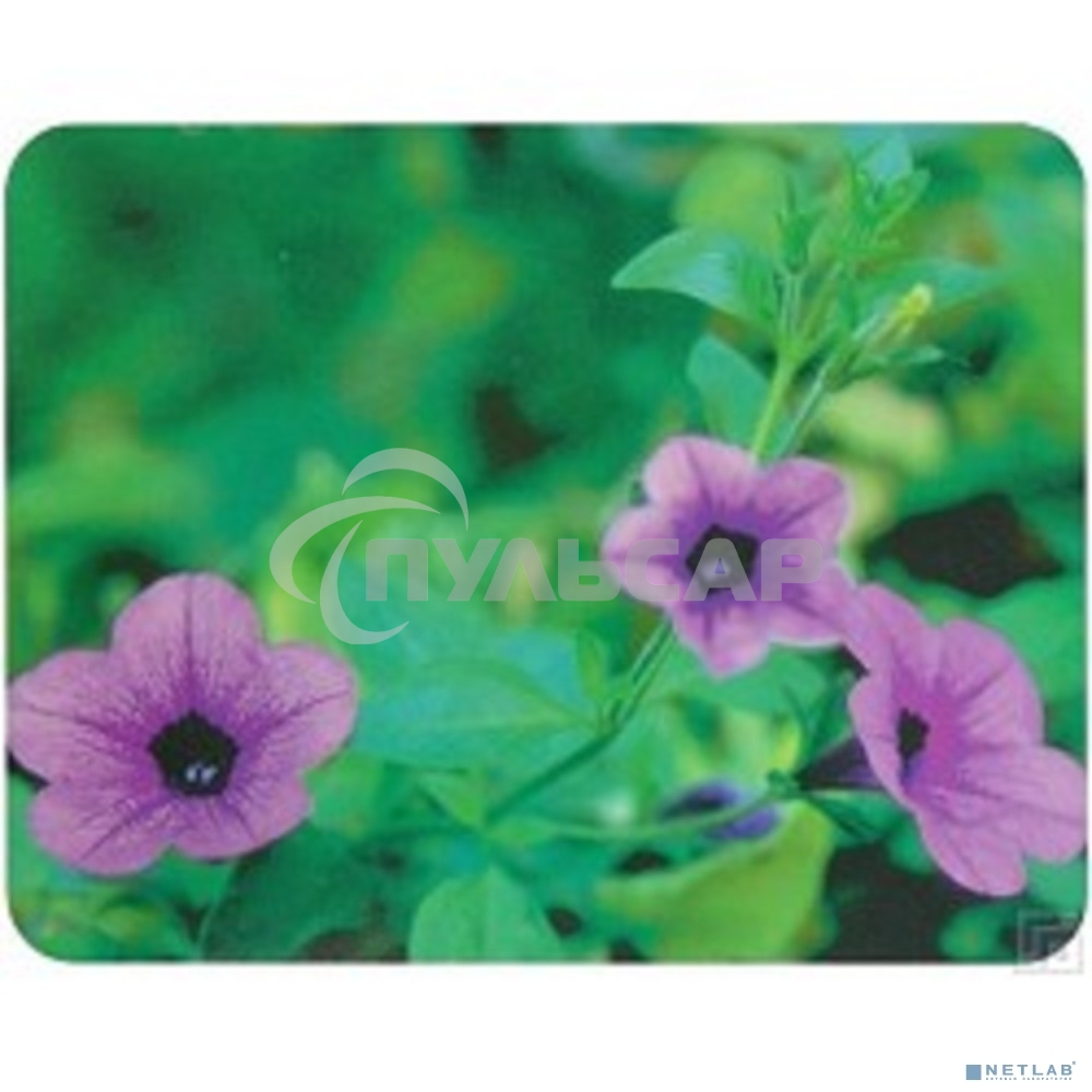 Коврик для мыши Buro BU-M20012 рисунок/цветы1