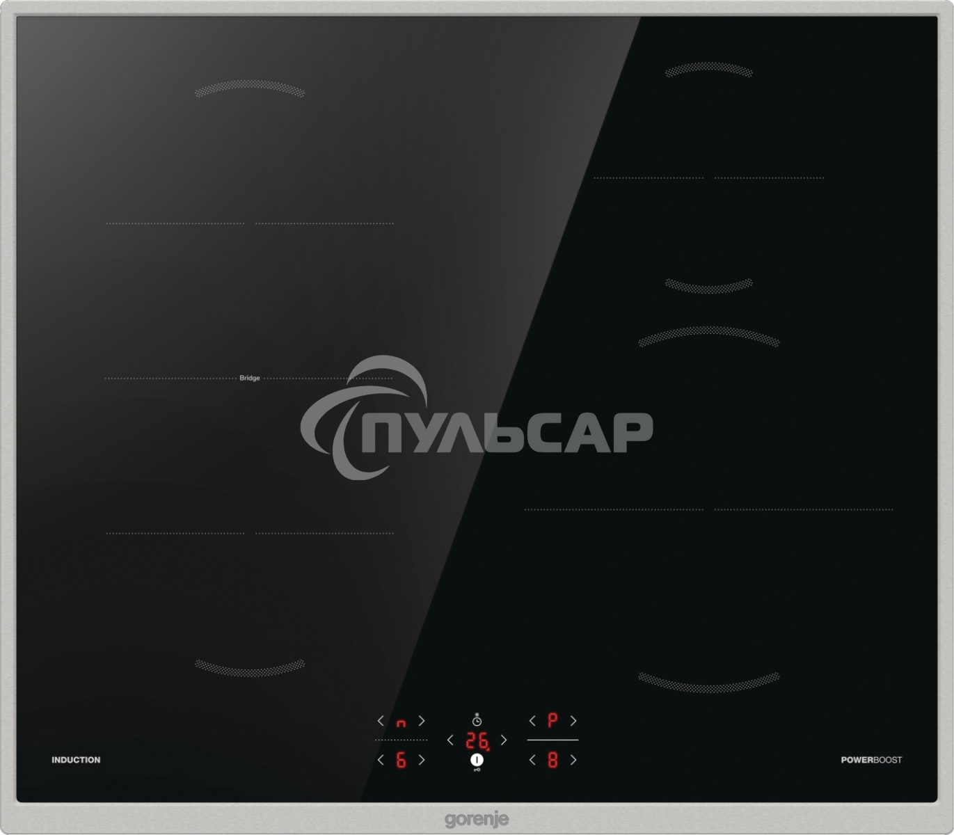Индукционная варочная панель Gorenje GI6421BX черный