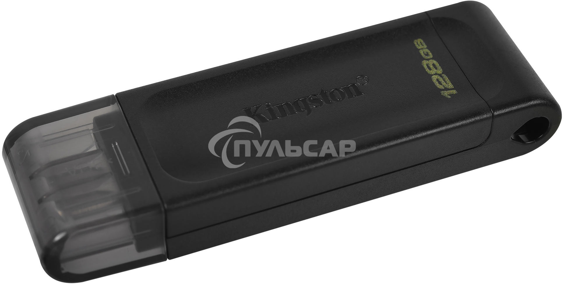 Флешка USB Kingston 128 Gb DataTraveler DT70 <DT70/128 Gb>, USB-C 3.2 Gen 1