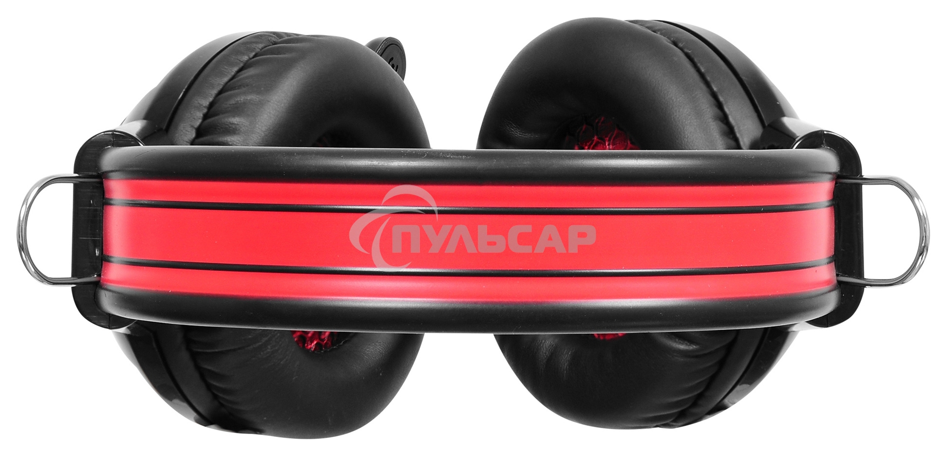 Наушники Oklick HS-G300 черный/красный 2.5м мониторы оголовье (AH-V1)