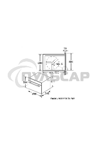 Встраиваемый газовый духовой шкаф Siemens VB011CBR0M IQ100 90*60см, 92л