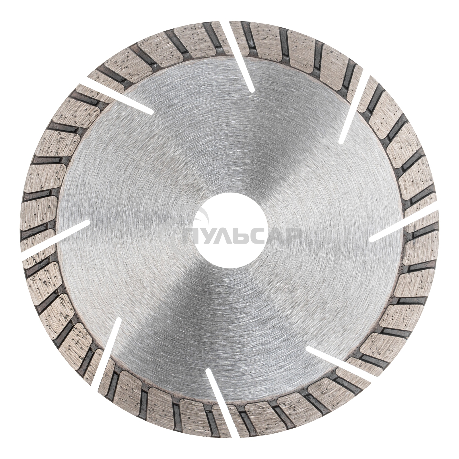 Диск алмазный ф125х22,2мм, турбо-сегментный, сухое резание Gross