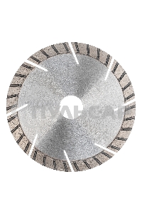 Диск алмазный ф125х22,2мм, турбо-сегментный, сухое резание Gross